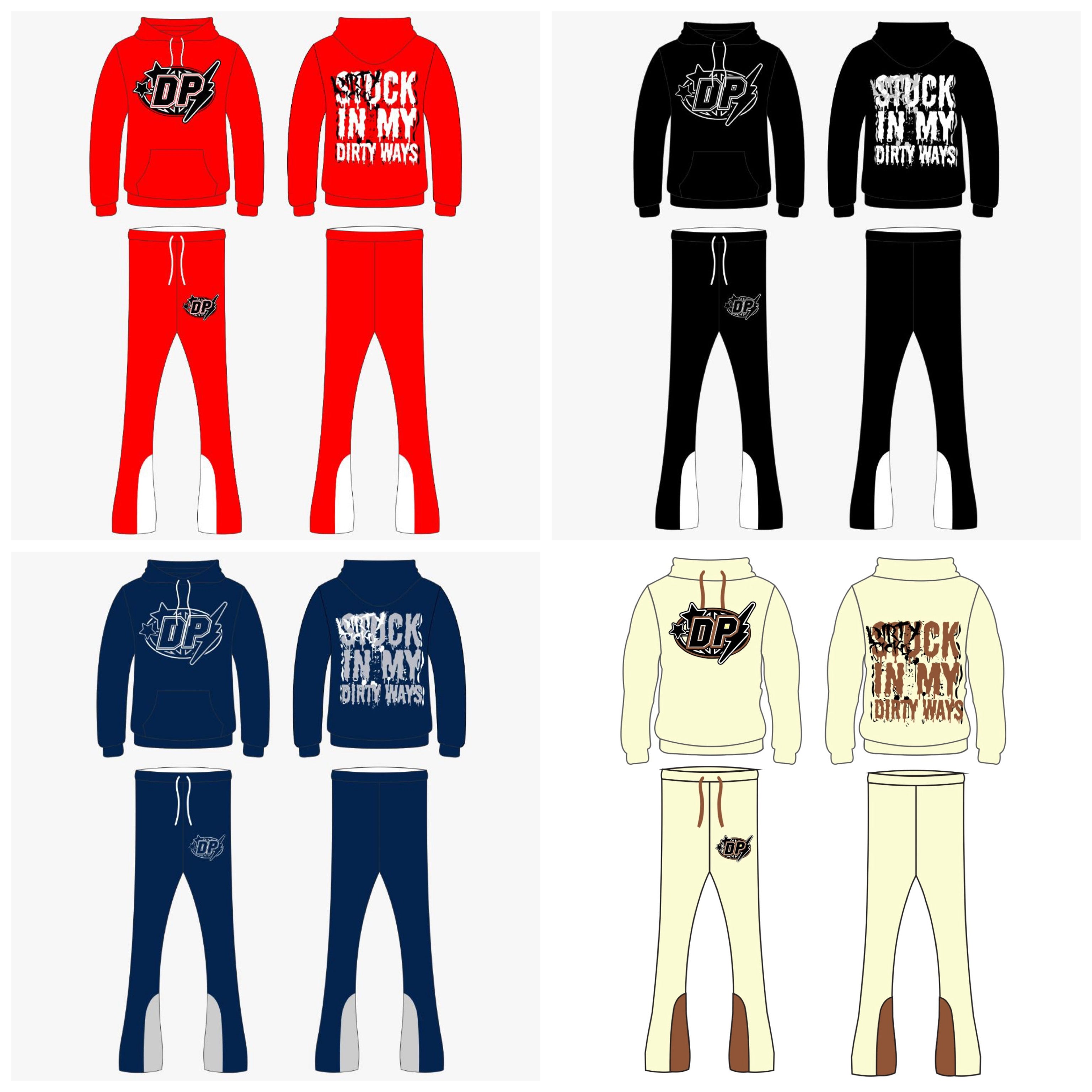 Stuck in my dirty ways hoodie set
